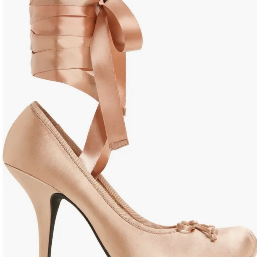 Elegant Satin Lace-Up Heels